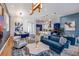 Open concept living room, kitchen, and dining area at 2133 Pine Oak Loop, Davenport, FL 33837