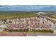 Aerial view of townhome community showing location of property at 7585 Sunny Dreams Ln, Kissimmee, FL 34747