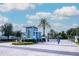 Gated community entrance with guardhouse and landscaping at 7845 Wandering Way, Orlando, FL 32836