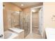 Bathroom with shower/tub combo and walk-in closet at 7845 Wandering Way, Orlando, FL 32836