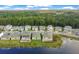 Aerial view of neighborhood with lake access at 2971 Camden Way, Davenport, FL 33837