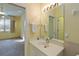 Bright bathroom with vanity and view of bedroom at 3401 Home Town Ln, St Cloud, FL 34769
