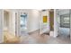 Upstairs hallway with access to bedrooms and bathroom at 3804 Marietta Way, St Cloud, FL 34772