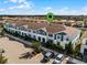Aerial view of townhouses, showing location and parking at 8912 Sydney Ave, Kissimmee, FL 34747
