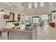 Community clubhouse lobby with seating areas and large windows at 8912 Sydney Ave, Kissimmee, FL 34747