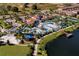 Community with pool, lake, playground, and homes at 8912 Sydney Ave, Kissimmee, FL 34747