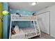 Toy Story themed bedroom with bunk beds and playful wall decor at 8912 Sydney Ave, Kissimmee, FL 34747