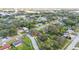 Wide aerial view showcasing the neighborhood and surrounding area at 136 Alhambra Ave, Altamonte Springs, FL 32714