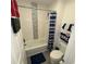 Bathroom with tub, shower, and toilet at 2737 Nottel Dr, Saint Cloud, FL 34772