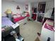 ’s bedroom with Hello Kitty decor and ample closet space at 2737 Nottel Dr, Saint Cloud, FL 34772
