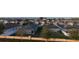 Aerial view of homes showcasing backyards, landscaping and community at 502 Pentas Ln, Haines City, FL 33844