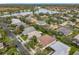 Aerial view of the house and neighborhood at 141 Marabella Loop, Poinciana, FL 34759