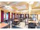 Community dining room with tables and chairs at 141 Marabella Loop, Poinciana, FL 34759