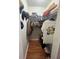 Well-organized closet with shelving and hanging rods at 824 San Pedro Ct, Kissimmee, FL 34758