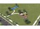 Playground and pickleball courts with walking paths at 1455 August Gray Dr, Kissimmee, FL 34744