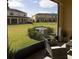 Enjoy the view from this screened patio at 1748 Portofino Meadows Blvd, Orlando, FL 32824