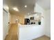 Modern kitchen with island and stainless steel appliances at 2907 Delcrest Dr, Orlando, FL 32817