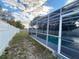 Screened-in pool area with a fenced backyard at 2907 Delcrest Dr, Orlando, FL 32817