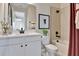 Clean bathroom with white vanity, tub, and shower at 3740 Deer Ridge Dr, Mount Dora, FL 32757