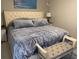 Spacious main bedroom with a king-size bed and plush bedding at 5140 Conroy Rd # 38, Orlando, FL 32811
