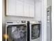 Convenient laundry room with Maytag washer and dryer at 516 Millifiora Ln, Kissimmee, FL 34759