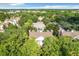 Aerial view of community buildings and lush green landscaping at 7510 Seven Eagles Way # 7510, Reunion, FL 34747