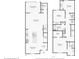 Two-story floor plan with 3 bedrooms and 2.5 baths at 439 Annabelle Way, Davenport, FL 33837