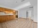 Kitchen with breakfast bar and access to dining area at 5100 Helen Ct, St Cloud, FL 34772