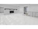 Living room with fireplace and marble-look tile at 5100 Helen Ct, St Cloud, FL 34772