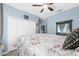 Bedroom with double bed and large closet at 6141 Metrowest Blvd # 307, Orlando, FL 32835