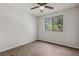 Bedroom with wood-look floors and ceiling fan at 411 Sheoah Blvd # 37, Winter Springs, FL 32708