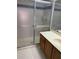 Bathroom with shower/tub combo and wood vanity at 4119 Dijon Dr # 4119H, Orlando, FL 32808