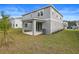 House exterior showcasing backyard, patio, and landscaping at 670 Summit River Dr, Apopka, FL 32712
