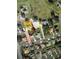 Aerial view showing home location and surrounding neighborhood at 905 Gascony Ct, Kissimmee, FL 34759