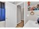 Bathroom with shower, sink, and additional storage at 905 Gascony Ct, Kissimmee, FL 34759