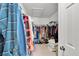 Walk-in closet with ample hanging and storage space at 12876 Sw 64Th Cir, Ocala, FL 34473