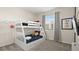 ' bedroom with a bunk bed and ample closet space at 3151 Paradox Cir # 201, Kissimmee, FL 34746