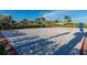Sand volleyball court with net and ample space for play at 3151 Paradox Cir # 201, Kissimmee, FL 34746