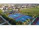 Full-size outdoor basketball court perfect for some friendly competition at 9778 Bucklow Hill Dr, Orlando, FL 32832