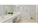 Bathroom with double vanity and large shower at 4449 Shiva Loop, Kissimmee, FL 34746