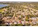 Aerial view showcasing the home's location and surrounding area at 814 Starke Lake Cir, Ocoee, FL 34761