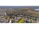 Aerial view of the community, showcasing surrounding landscape and homes at 1287 Glendora Rd, Kissimmee, FL 34759