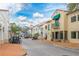 Quaint street with shops and golf carts at 1287 Glendora Rd, Kissimmee, FL 34759