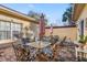 Courtyard patio with seating area, ideal for entertaining at 1287 Glendora Rd, Kissimmee, FL 34759