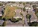 High-angle view of apartment building and surrounding community at 2302 Butterfly Palm Way # 303, Kissimmee, FL 34747