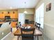 Kitchen features breakfast nook and wood table at 2603 Isla Bonita Ct, Kissimmee, FL 34747