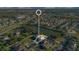 Aerial view highlighting home location within the community at 2811 Sonata Ct, St Cloud, FL 34772