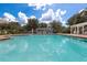 Refreshing community pool with a large sundeck and relaxing atmosphere at 3426 Schoolhouse Rd, Harmony, FL 34773