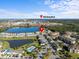 Aerial view showing property location relative to Walt Disney World at 355 Highcrest Rd, Davenport, FL 33896