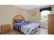 Bedroom with double bed and nautical themed decor at 4603 Cumbrian Lakes Dr, Kissimmee, FL 34746